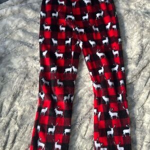 Cute plaid children’s pajama pants